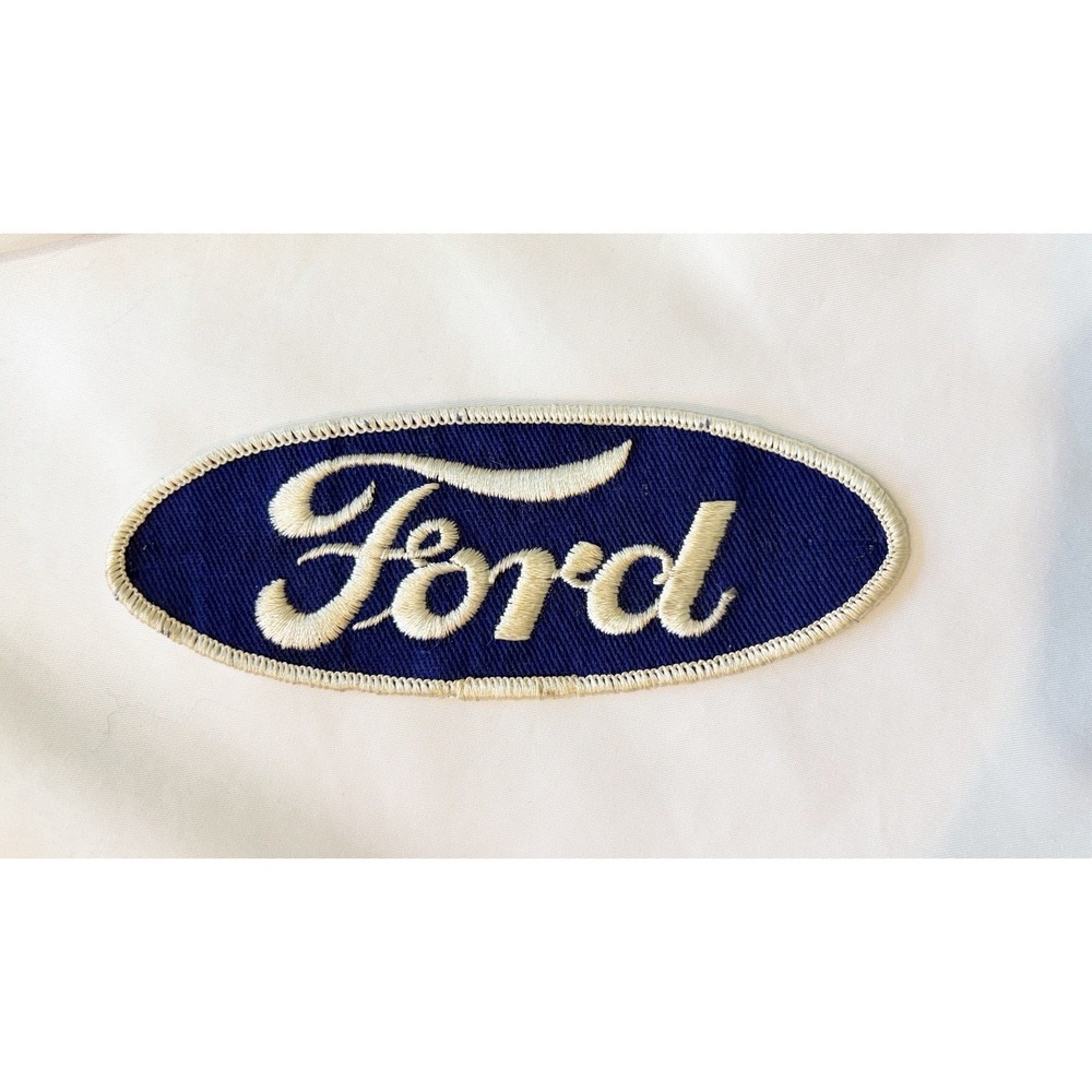 Vintage Ford Script Embroidered Sew on Patch